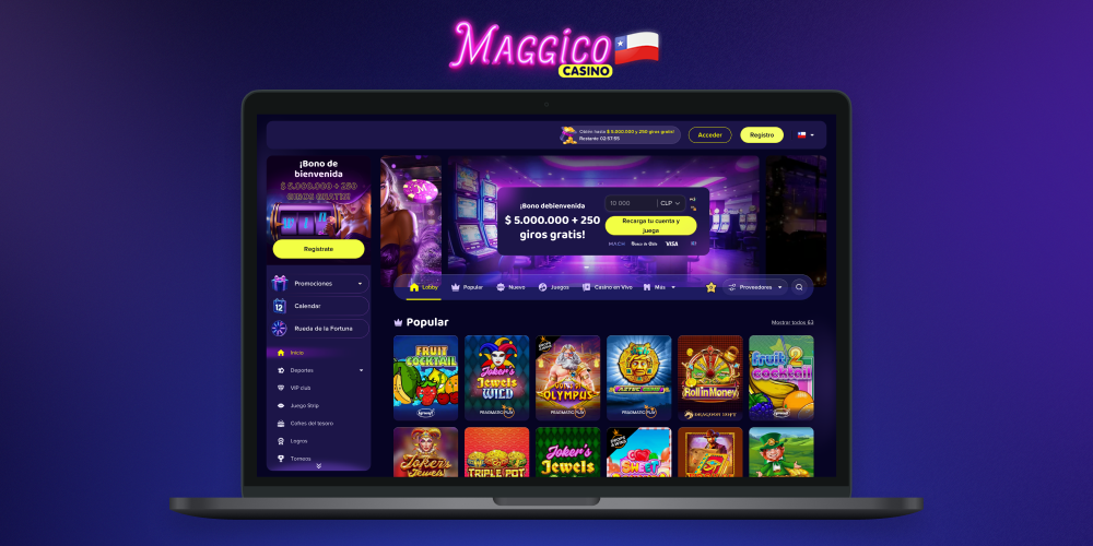 Para iniciar sesión en tu cuenta de Maggico Casino, visita el sitio web oficial