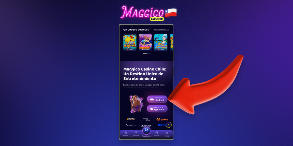 Puedes descargar la aplicación de Maggico Casino para Android desde el sitio web oficial