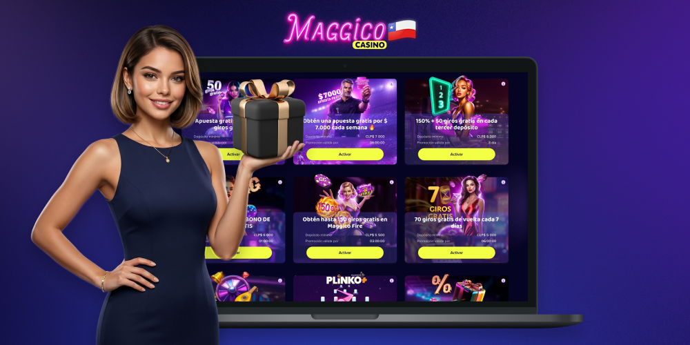 Bonos en Maggico Casino para usuarios de Chile
