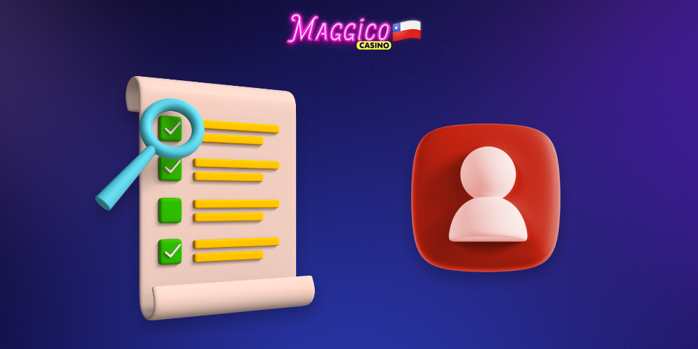 Requisitos y condiciones principales para registrarse en Maggico Casino en Chile