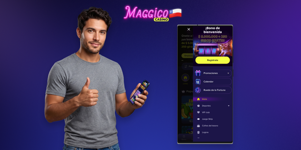 Características principales de la aplicación Maggico Casino para los chilenos