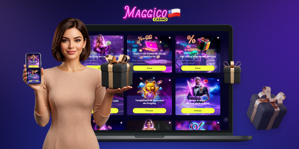 Bonos y promociones en Maggico Casino para chilenos