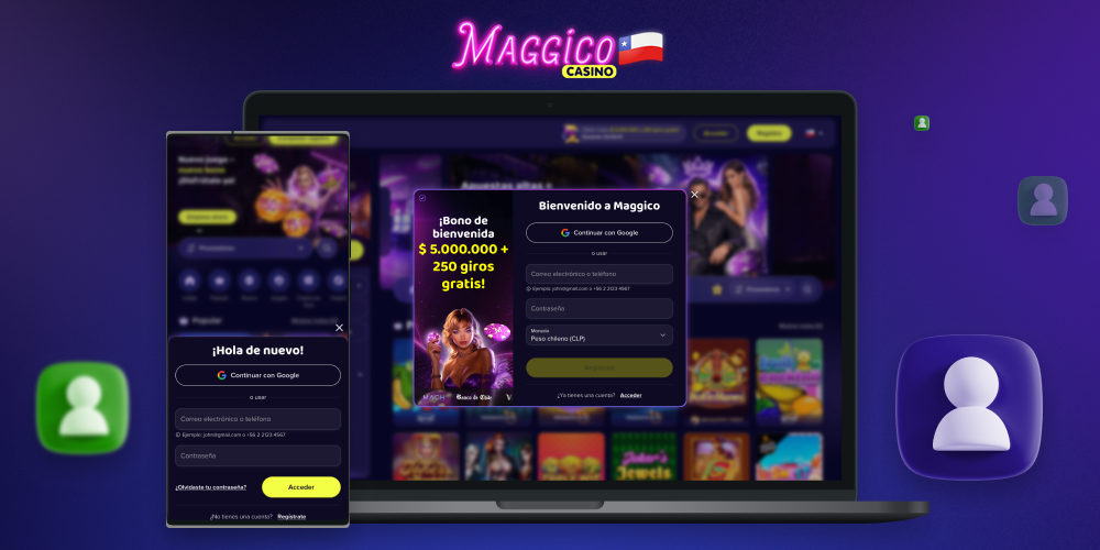 Registro en Maggico Casino en Chile